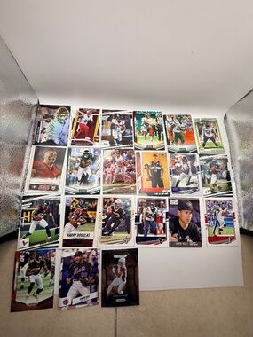 Sports Trading Card Lot 23 Cards NFL MLB NBA Panini Donruss Score Prizm